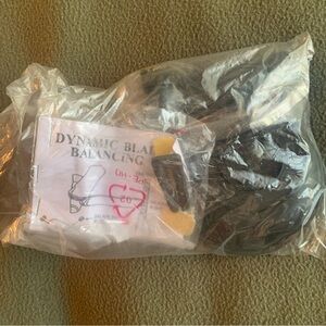 NIP Dynamic blade balancing kit for ceiling fans. Black.